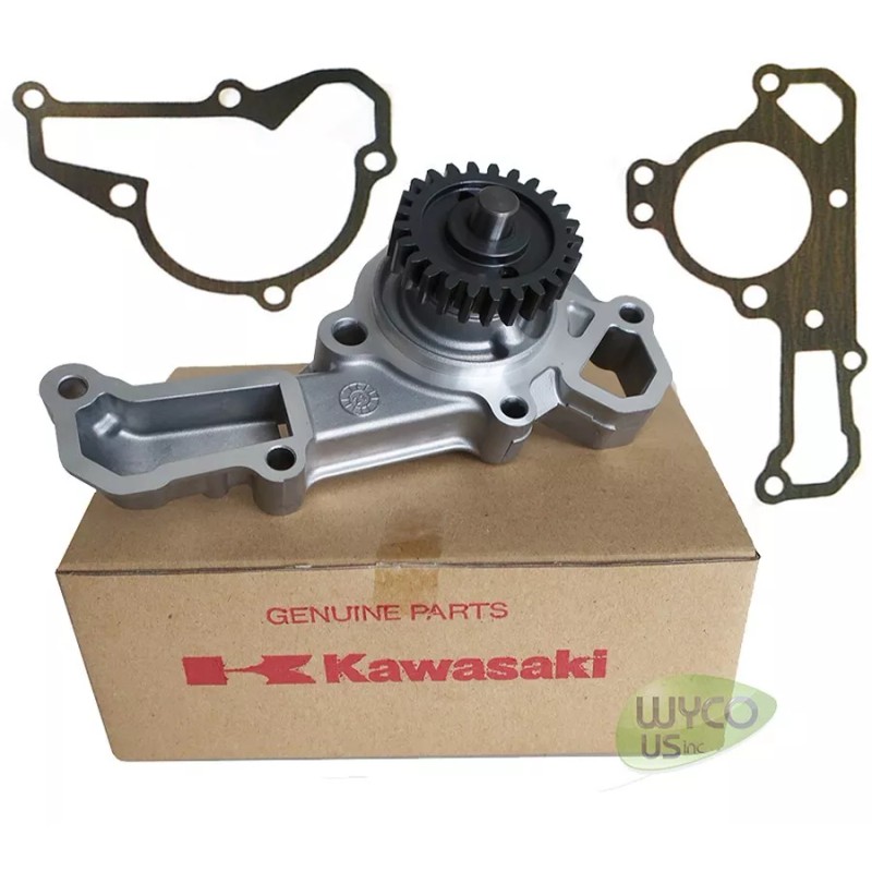 Kawasaki OEM WATER PUMP WITH GASKETS, KAWASAKI FD620D, 49044-2066, 11060-2451,