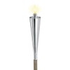 blomus 65007 Torch with Beechwood Stake, Cone Style