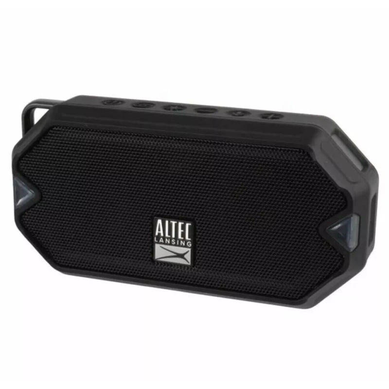 Altec Lansing HydraMini Waterproof Bluetooth Speaker - Black