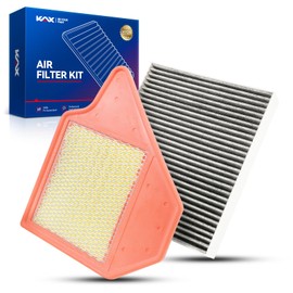 KAX Cabin & Engine Air Filter Kit Compatible With 2011-2020 Grand Caravan, 2011-2016 Town & Country, 2012-2015 C/V, Routan 2011-2014 3.6L Replace# CA11050 CF10743 4861737AA