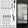 JUSJUBR Gun Safe Light Kit - Door Activated Safe Lights,