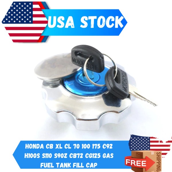 unknown Gas Fuel Tank Fill Cap Honda CB XL CL