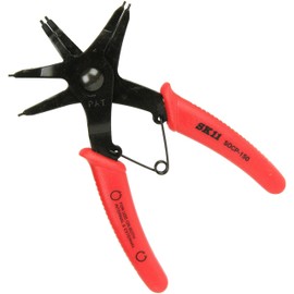 SK11 SOCP-150 Circlip Snap Ring Pliers, For Both Axle Holes, Diameter 0.4 - 1.6 inches (10 - 40 mm)