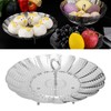 Foldable Vegetable Steam Basket No Warping 304 Stainless Steel Folding