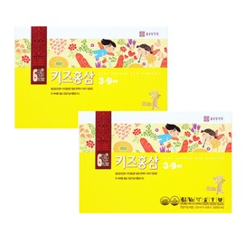 Chong Kun Dang Health Children's Red Ginseng 60 packets, 2 month supply / 종근당건강 어린이 키즈 홍삼 60포 2개월분
