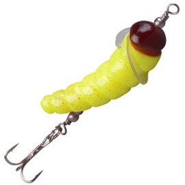 Trout Master Camola Bee Larvae Imitation for Trout Fishing, 3.5 cm, 2.5 g, Spinning Bait for Trout, Trout Bait, Bee Made, Colour: Yellow
