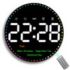 Wall Clock, 10 Inch Digital Wall Clock, Large LED Wall