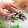 <Leopard (each color)> Pierce Jewelry Box (Black)