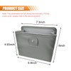 BDZMC Car Trash Can, Hanging Storage Container Dustbin, Foldable Garbage