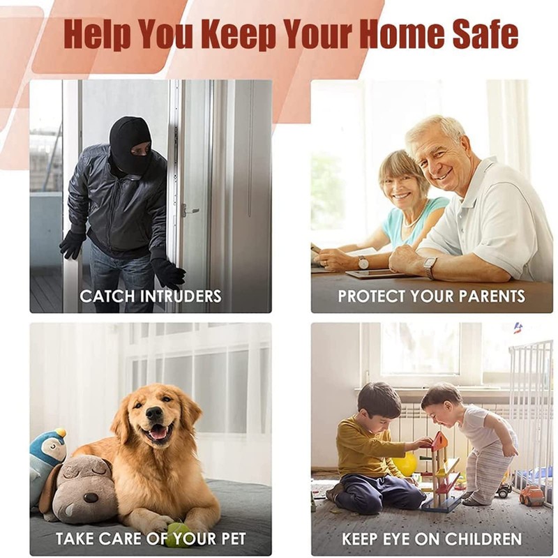 Elprico Mini WiFi Wireless Camera, 1080P Camera Secret Surveillance Cam