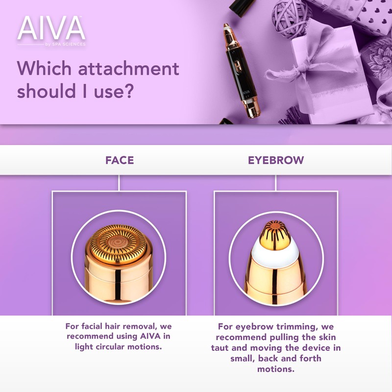 SPA SCIENCES - AIVA Deluxe - Dual 2-in-1/Double Sided Facial