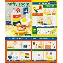Reement Miffy Room - Life with Miffy, Box Product, 8 Types in Total, 8 Pieces