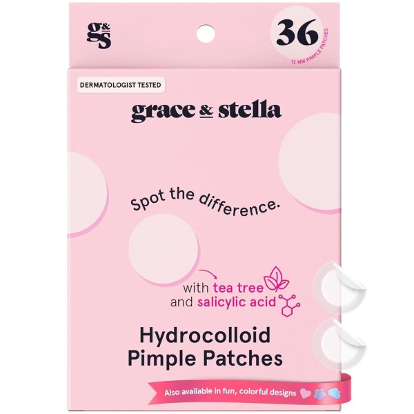 grace & stella Award Winning Pimple Patches for Face -
