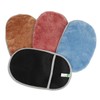 LIFKOME Reusable Car Wash Mitts Machine Washable Compact Design for