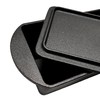 Cuisiland Rectangular Cast Iron Bread Loaf Pan, Heavy Duty 11x4.75x4,25"