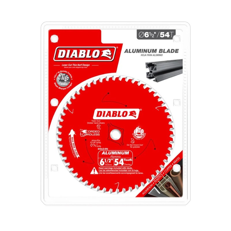 Diablo Ultra Finish Saw Blade for Wood - 6-1/2" x