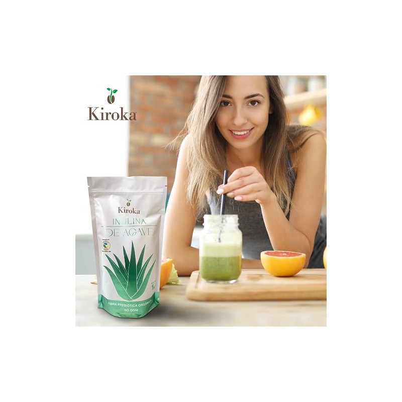 Inulina de Agave Organica 500 g | Fibra Prebiótica en