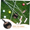 WOONEKY 1 Set Football Spike Storage Bag Golf Tee Bag