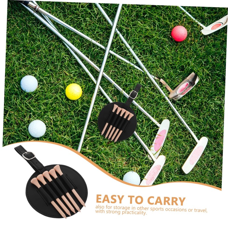 WOONEKY 1 Set Football Spike Storage Bag Golf Tee Bag