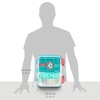 Be Smart Get Prepared First Aid Kit, Teal, 326 Piece,