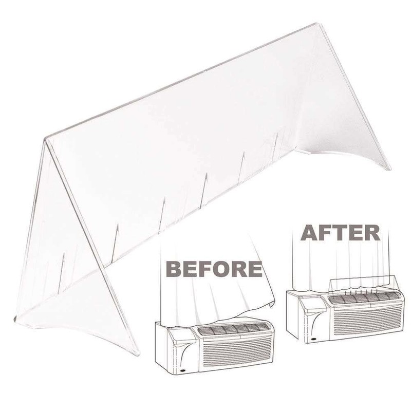 TayMac DA28 PTAC Air Deflector, 28.5" Inside Dimension