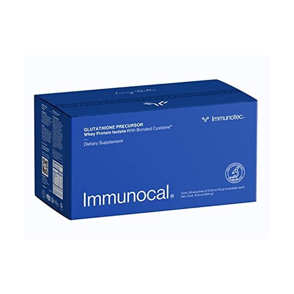 Immunotec Immunocal 30 Pouches - NEW PACKAGING