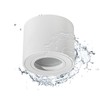 Gleonlux LED Surface-Mounted Ceiling Spotlight IP44 Flat 1 x Surface-Mounted