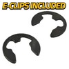 2 Kits HD Switch Front Wheel Axle Hardware Kit Replaces