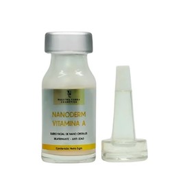 Nuestra Tierra Cosmtica Nanoderm Vitamina A, Suero Facial de Nanocristales, Reafirmante y Anti-Edad, Uso Nocturno, Todo Tipo de Piel                  