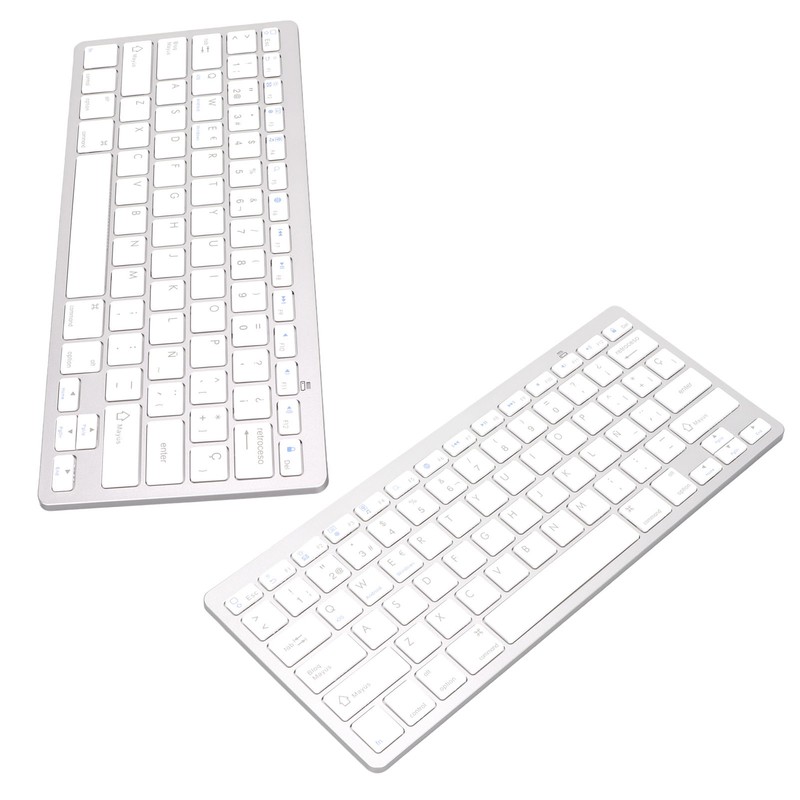 Wireless Keyboard Ultra Lightweight Ergonomic Compact Keyboard for IOS, for