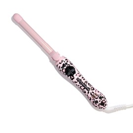 The Beachwaver Co. Beachwaver S.75 Rotating Curling Iron - Pink Catwalk | Automatic 0.75 Inch Ceramic Curling Iron | Auto-Shut Off, Home Button, Travel-Friendly, Dual Voltage | S-Series (DV339001P)