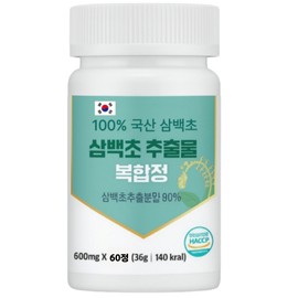 Domestic ginseng extract efficacy Quercetin Phyto Macmundong 600mg 60 tablets for about 2 months / 국산 삼백초 추출물 효능 퀘르세틴 파이토 맥문동 600mg 60정 약2개월분