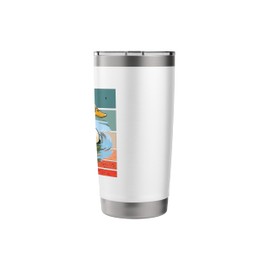 Quack Master Pond Paddler Feathered Floater Water Wanderer Stainless Steel Insulated Tumbler