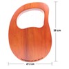 Rayzm Lyre Harp, Solid Wood Mahogany Lyre Musical Instrument, Portable