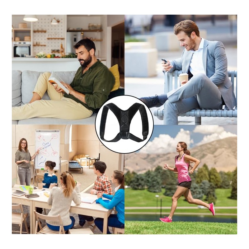 MUNSKT Back Straightener Posture Correction for Ergonomic and Healthy Posture