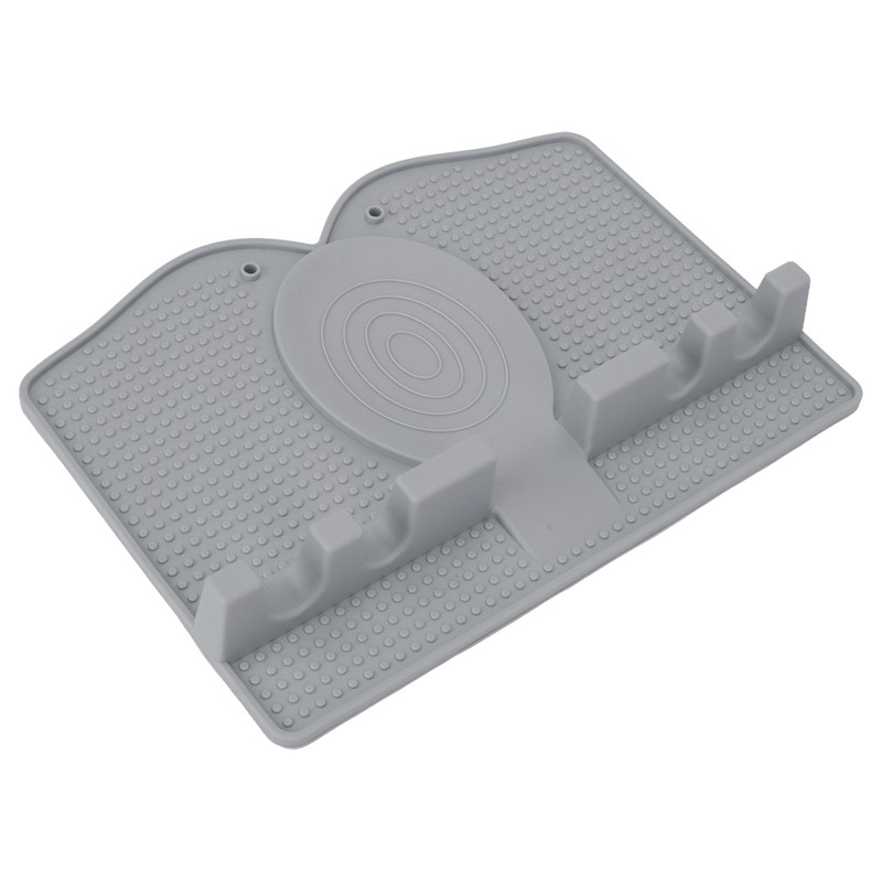 Silicone Utensil Rest Heat Resistant Non Slip Silicone Utensil Holder