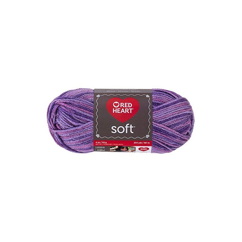 Red Heart Soft Yarn (9940) Plummy
