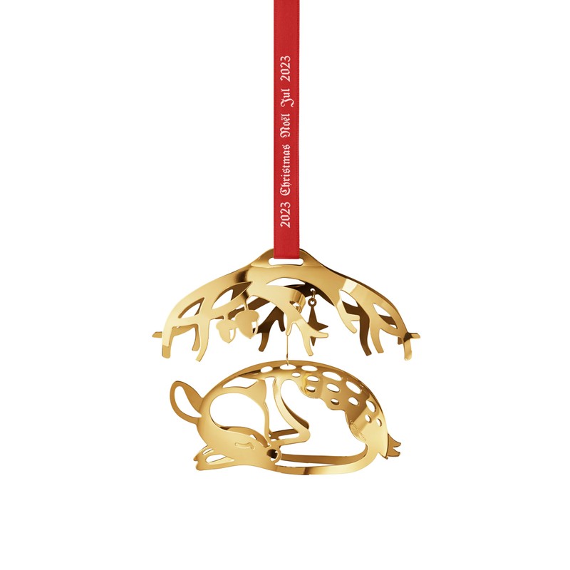 Georg Jensen 2023 Christmas Mobile Sleeping Deer Ornament - 18