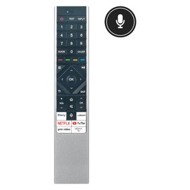 Replacement Voice Remote Control ERF6N64H Work for Hisense Smart TV 75U7KQ A23330G 75U8KQ A23071G 75U8KQ A231353 85U7KQ A23191C 85U7KQ A232122 85U7KQ A22122 85U7KQ A22 3320G 38UXKQ