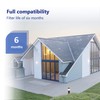 Overbest 10" x 4.5" Whole House Water Filte Replacernent for
