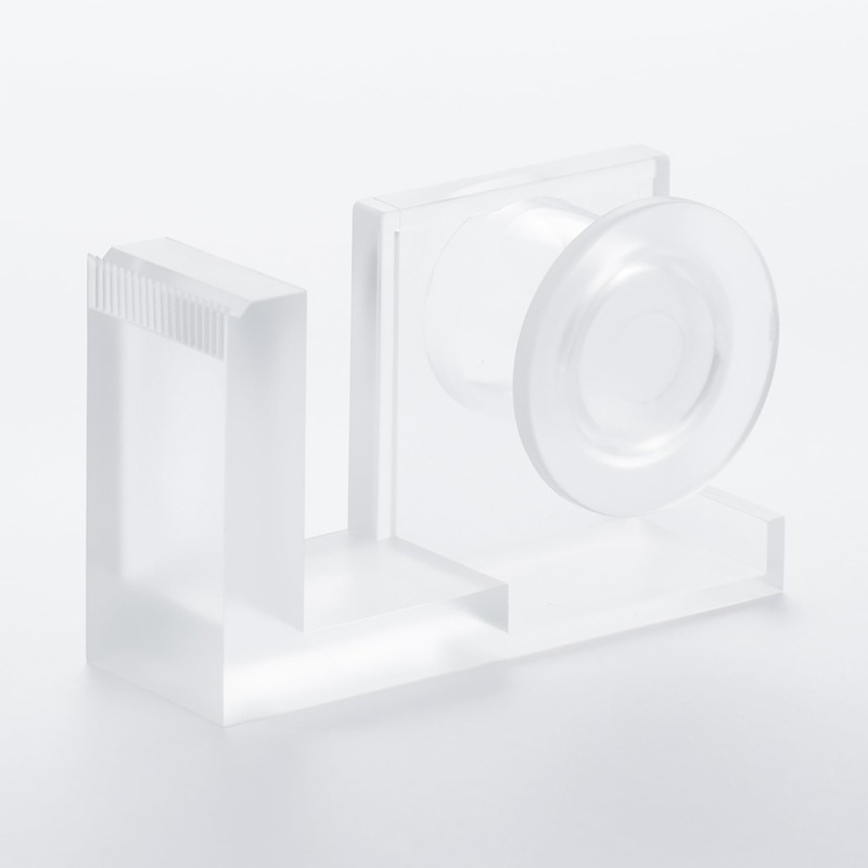 MUJI NDE46A1A Acrylic Tape Dispenser, Cellophane Tape, Small, Compatible with