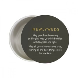 Splosh Wedding Newlyweds Small Trinket Box, 10 x 10 x 5 cm