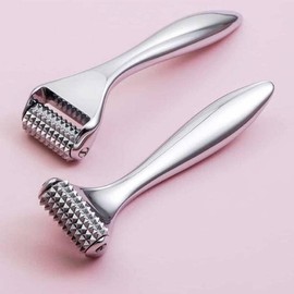 홈케어 마사지 롤러 아연 합금 페이스 니들 얼굴 피부 주름 셀프 관리 Home Care Massage Roller Zinc Alloy Face Needle Facial Skin Wrinkle Self-Care