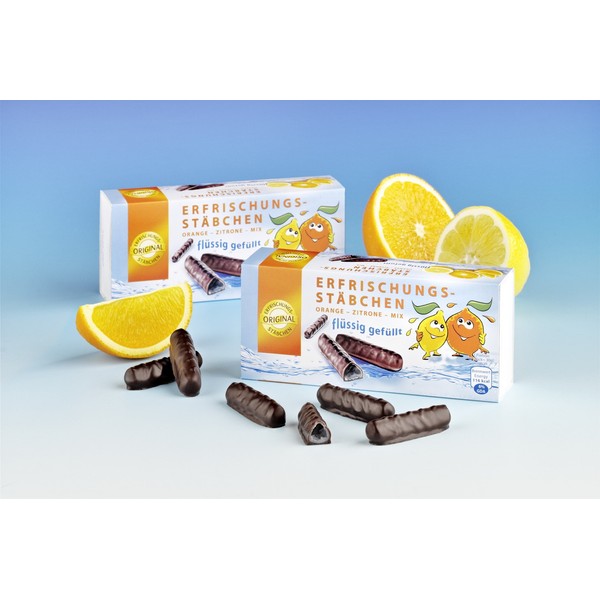 De Beukelaer Orange Lemon Refreshments Sticks 75g (10-pack)
