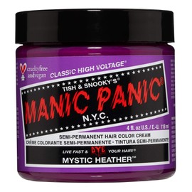 Manic Panic Mystic Heather Classic Cream Vegan Cruelty-Free Semi-Permanent Hair Colour, 118 ml