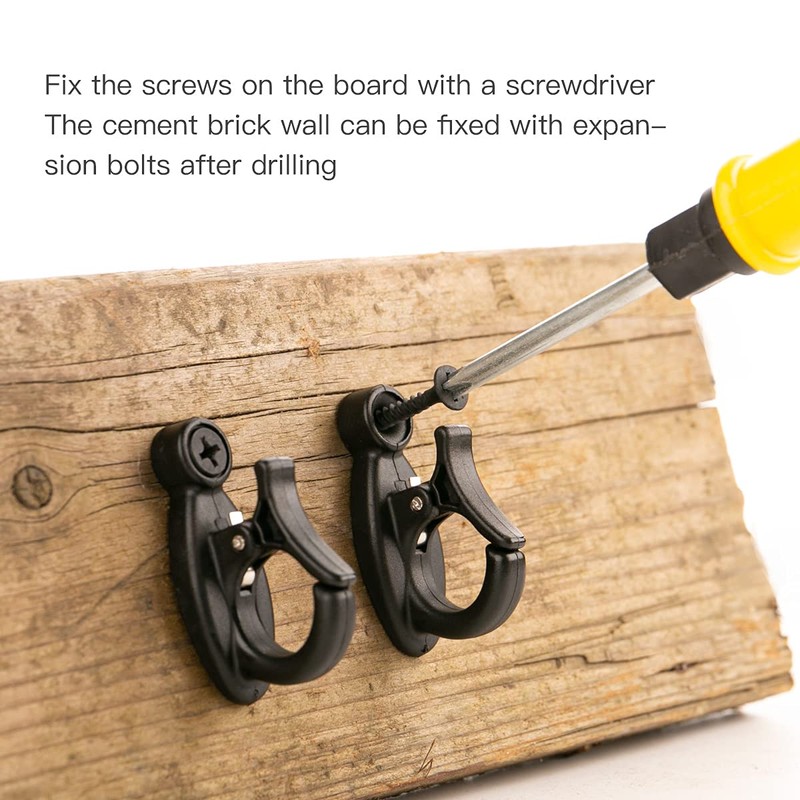 GEZIDEA Light Hanger Hooks,String Light Hooks,Screw-in Hooks for Hanging String