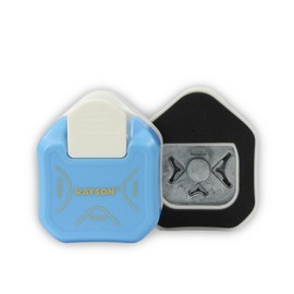 RAYSON CR05BL 3 in 1 Corner Cutter, 4mm 7mm 10mm 3 Way Corner Rounder Paper Punches for Paper Craft, DIY Projects, Blue