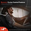 A-Premium Steering Wheel Mounted Cruise Control Switch Buttons Compatible with