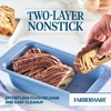 Farberware Easy Solutions Nonstick Bakeware Meatloaf/Loaf Baking Pan, 9 Inch