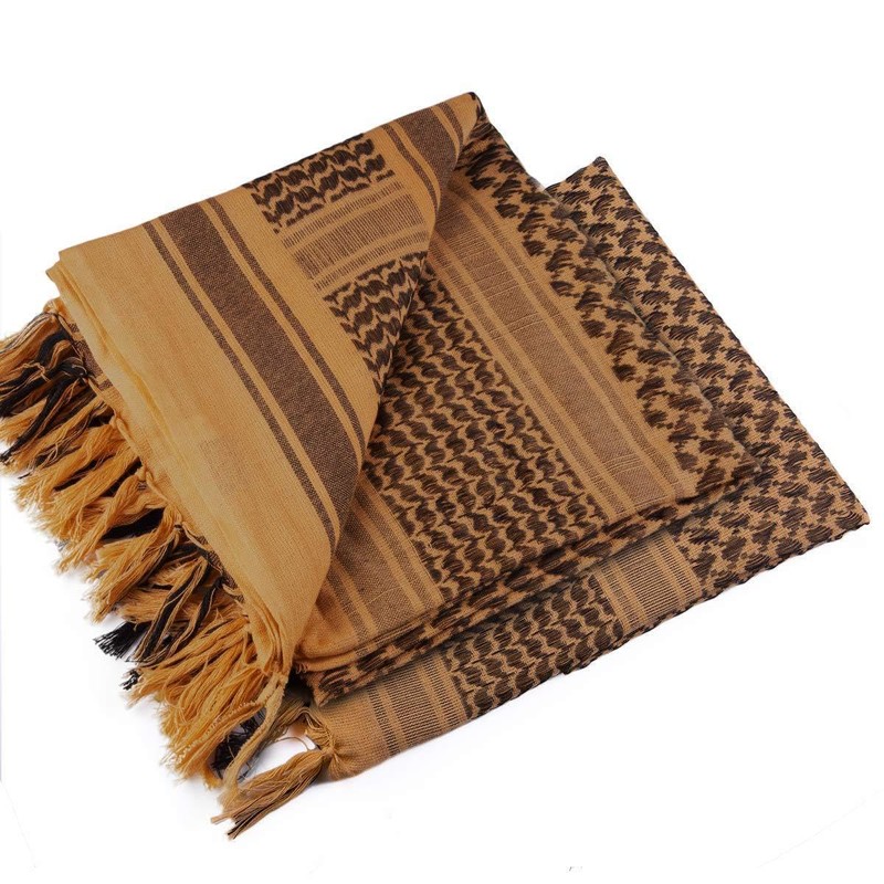 Perturga Arab Scarf, Scarf, Stole, Tactical Military Afghan Airsoft Game,